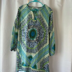 Athleta XL Boho Tunic Dress Cover Up